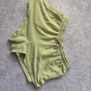 Olive Green Women's Shorts